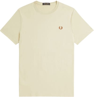 Fred Perry - Crew Neck T-Shirt - Oatmeal