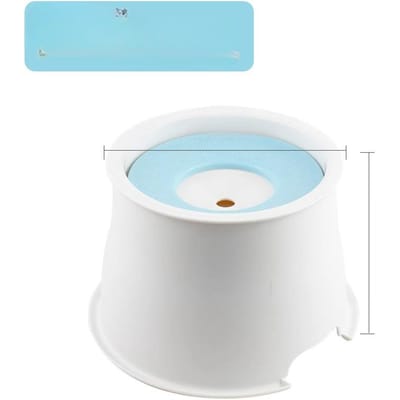 Honden Drinkwaterbak  Niet-natte Mond Katten Waterbak  Katten Nekbeschermer  Honden Drijfvermogen Waterbassin  Huisdier Anti-stoot Drijvende Drinkfontein 23*15cm