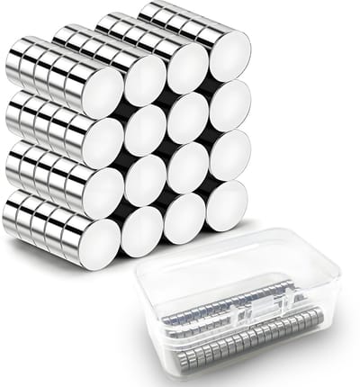 Dailygoods - Neodymium Magneten - 80 Stuks - Ronde Magneten 6 x 3 mm