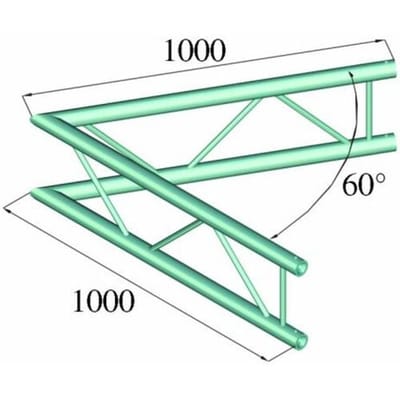 Alutruss BQ2-PAC20V Hoek