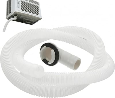 Duurzame 100cm Afvoerslang voor Mobiele Airconditioners met Hoekverbinding en Koppelstuk voor Efficiënte Waterafvoer