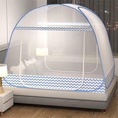 Opvouwbaar Klamboe Tent Gordijn voor Bedden Slaapkamer Bescherming