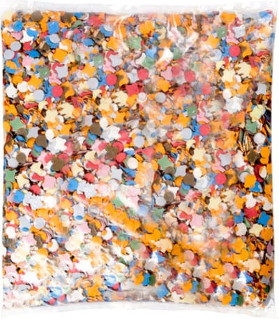Boland - Zak confetti 100 g Multikleur - Verjaardag, Themafeest, Tienerfeestje, Kinderfeestje, Carnaval