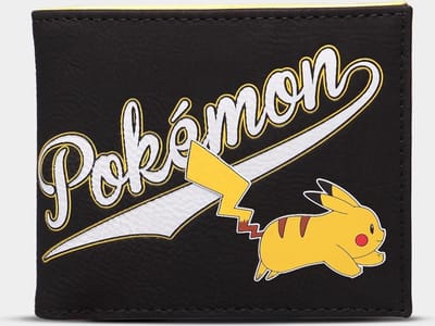 Pokémon - Pikachu Bifold portemonnee - Zwart
