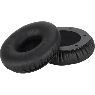 Vervangend oorkussen van traagschuim voor Sol Republic Tracks HD V10 oortelefoons Zwart black