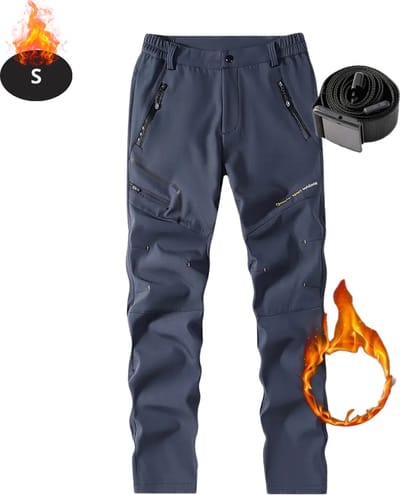 Livano Skibroek - Skipak - Snowboard Broek - Winterbroek - Sneeuwbroek - Heren - Wintersport - Marineblauw - Maat S