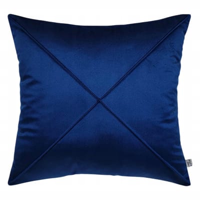 Decoratie Kussenhoes Velours Marine Blauw 45x45 cm