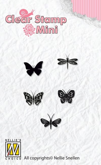 MAFS001 - Mini Stempel Vlinders