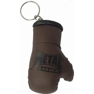 Mini handschoen sleutelhanger Metal Boxe
