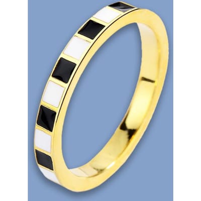 Nieuwe Mode Emaille Ring Schaken Mode Allerlei Gepersonaliseerde Casual Meisjes Ring No. 8