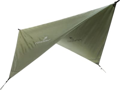 Ferrino - Rain Tarp met dry sack - 240x240 cm - Leger groen