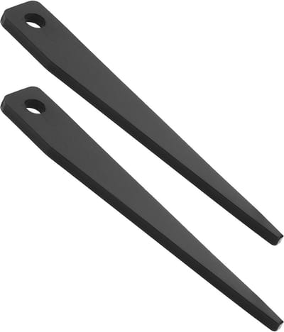 Dailygoods- Conische Hulzen Set van 2 - Koolstofstaal - Morse MT1/MT2 - Kegelboor 140 x 20 mm - Schachtgereedschappen - Duurzaam en veelzijdig - Taper Drift