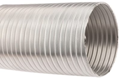 Semi flexibele alu slang Ø 127 mm - 1,5 m