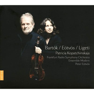 CD BARTOK, LIGETI; EOTVOS - Bartok Eotvos Ligeti V5285 Naïve 2012 Niet Japan Klassiek Gebruikt black