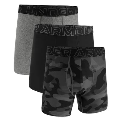 Under Armour Boxershorts UA PERFORMANCE TECH - PRINT 6 IN 3PK Set van 3