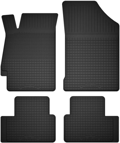 Wielganizator BasicProtect Serie - Rubber Automattenset - Hyundai Coupe II GK - Weerbestendig - Antislip