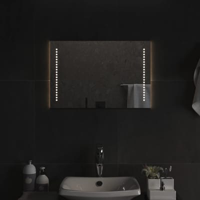 vidaXL - Badkamerspiegel - LED - 40x60 - cm