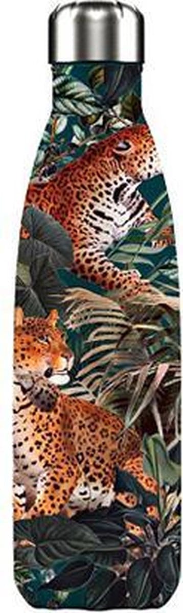 Chilly's Original - Drinkfles - Thermosfles - 500ml - Tropical Leopard