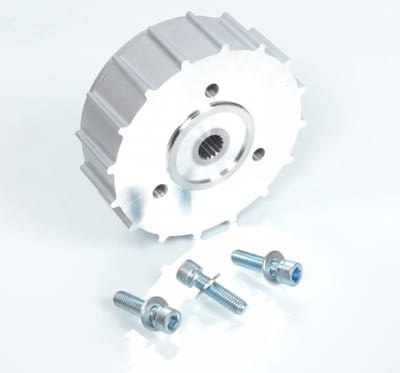 Moyeu adaptateur de jante 13 Pouces Carenzi pour scooter MBK 50 Spirit Neuf