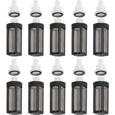 10PCS Aquarium Eau Pompe Submersible Maille de Filtration Aquariums Nettoyage Écran Filtrant Fournitures gray