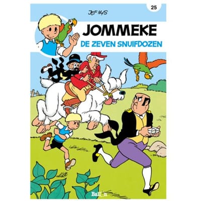 De Zeven Snuifdozen - Jommeke Strip