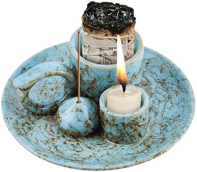 Dailygoods - Multifunctionele Wierookhouder voor Meditatie en Decoratie
