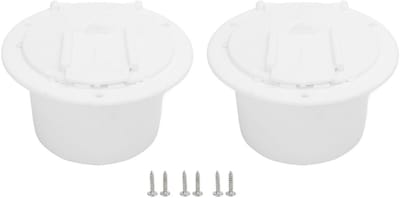 Dailygoods - Kabeldeksel - Elektrisch - 2 Pack - Wit - 30 Amp - Stroomkabel - Bescherming - Geschikt voor RV