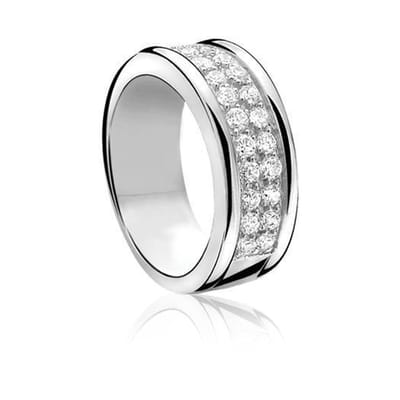 ZINZI ZILVER RING ZIR692-52