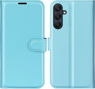 Coverup Hoesje - Geschikt voor Samsung Galaxy A26 Hoesje - Coverup Book Case - Lichtblauw