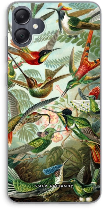 Case Company® - Hoesje geschikt voor Samsung Galaxy A05 hoesje - Haeckel Trochilidae - Soft Cover Telefoonhoesje - Bescherming aan alle Kanten en Schermrand