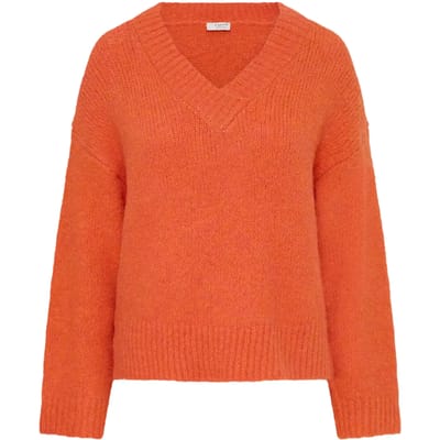 b.young - BYMILLERS LS V JUMPER - Dames - Gebreide truien