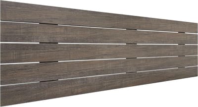 Hoofdbord Gerecycled Hout - Paneel Stijl - Slaapkamer Decoratie - Horizontale Palletstijl - 160x46 cm - Amazone Eik