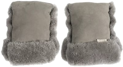 Binibamba Buggy Mittens/handschoenen Elephant - Donkergrijs