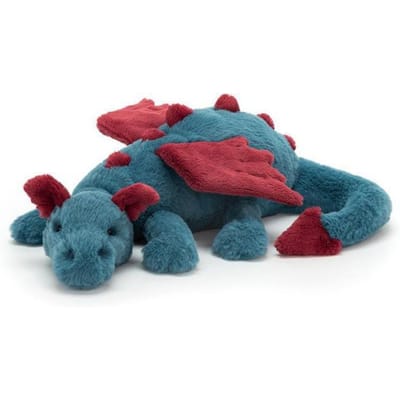 Internet celebrity sky dragon pop grappig jely pluche speelgoed regenboog sneeuw draak pop groot kussen cadeau 30cm（0.1kg）