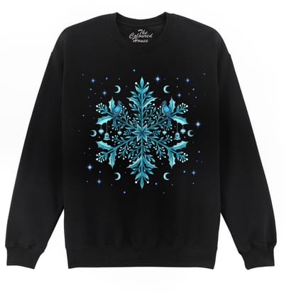 Sneeuwvlok Floral Snowflake The Coloured House Sweater S