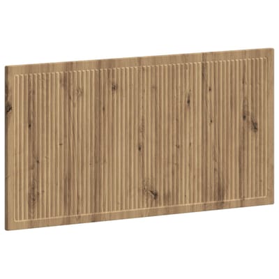 vidaXL - Wandgemonteerd - Hoofdbord - EDE - Artisanaal - eiken - Bewerkt - hout