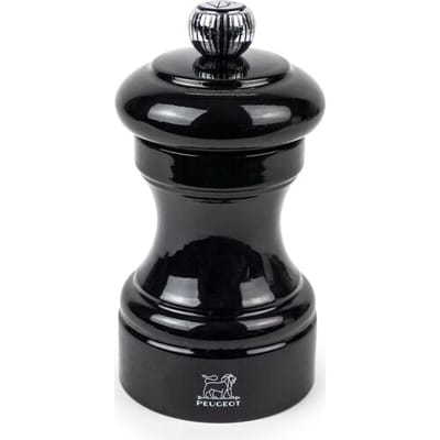 Peugeot Saveurs Peugeot Bistro pepermolen - 10 cm, zwart geschilderd hout