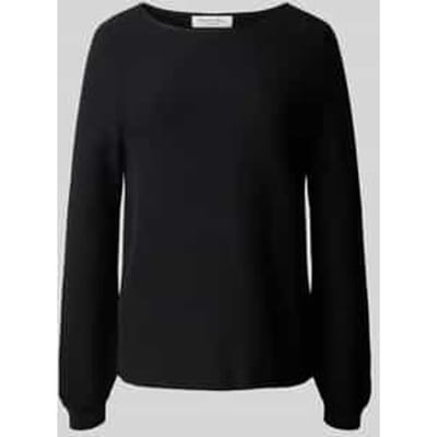 Regular fit shirt met lange mouwen van puur katoen in gebreide look