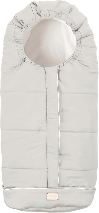 Universele voetenzak voor autostoelen en kinderwagens - perfect voor baby's van 0 tot 6 maanden | Fluwelen stof en comfort tot -5 °C