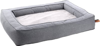 Flamingo Carlota - Mand Honden - Mand Carlota Rechthoekig+rits Grijs 105x75x17cm - 1st - 132063 - 1st