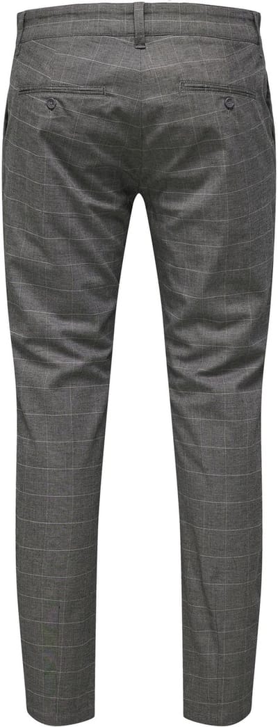 ONSMARK TAP PANT CHECK GD 9638 - Grey Pinstripe