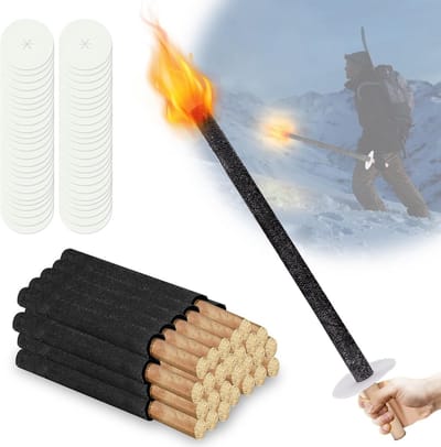 10 Stuks Wasfakkels 720 mm - Buitenfakkels met Handbescherming voor Tuinfeesten en Wandelen