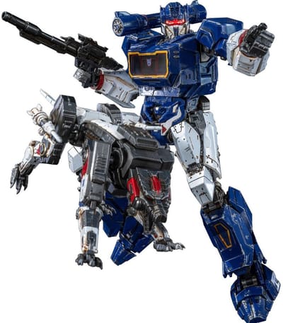 Yolopark AMK PRO Soundwave Model Kit | Transformers Bumblebee edition bouwset | Technisch robot modelbouw | Age of the Primes | Technisch educatief speelgoed bouwpakketten voor volwassenen | DIY Action Figure | War for Cybertron