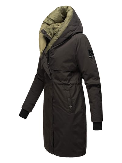 Navahoo dames winterjas Snowelf – Licht & Warm met magneetsluiting