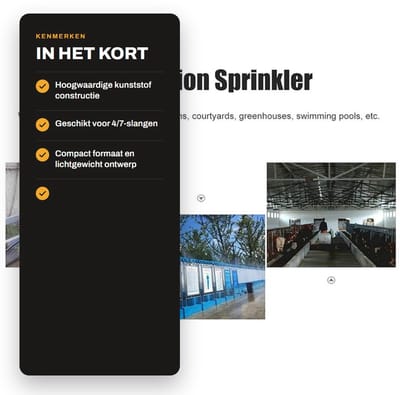 Dailygoods- Irrigatie Druppelaar 100 Stuks - Druk Compenserende Emitter - Kunststof - 4L - Voor Bloem/Groente Tuin - Geschikt voor 4/7-Slang - Druppelsysteem