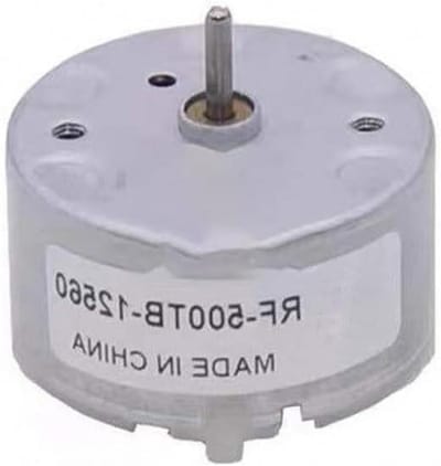 DC Motor RF 500TB 12560 voor Alarmapparaten en Spuitmachines, Brede Voltagecompatibiliteit (3V 12V), Vlotte Lopende Prestaties