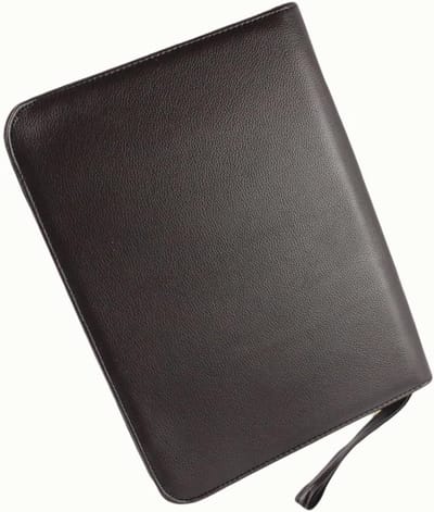 Grote leren etui voor 48 pennen, ideaal voor school, kantoor en creatief gebruik
