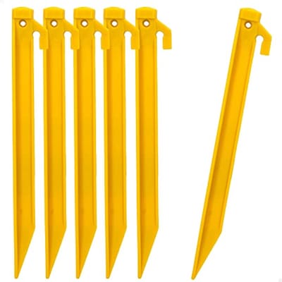 Kunststof Tentharingen 23 cm - 6 Stuks voor Tent en Campingaccessoires
