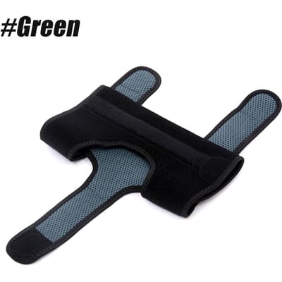 1 pièce Soulagement de la douleur au coude Stabilisateur personnalisable Équipé d'une attelle Convient pour le piégeage du nerf ulnaire Syndrome du tunnel cubital Sangles de soutien pour le bras vert