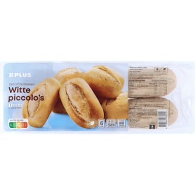 Witte piccolo's